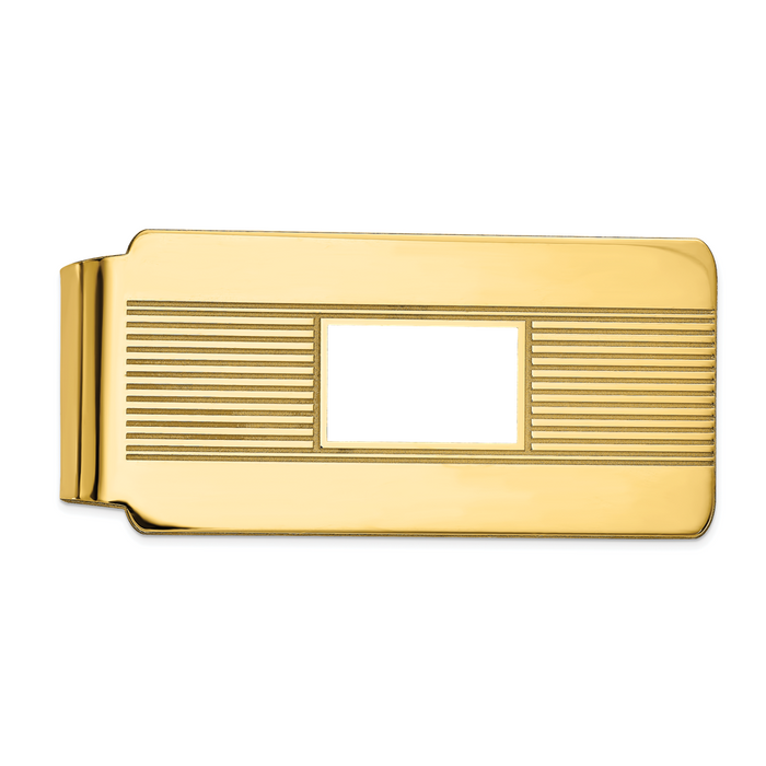 Buy Stylish Sterling Silver & Gold-Plated Picture Money Clip - Affordable Luxury-4