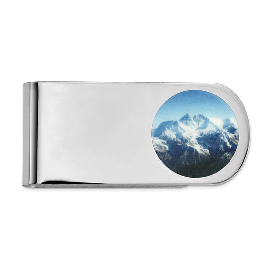 High-Quality Rhodium-Plated Sterling Silver Money Clip | Stylish & Affordable