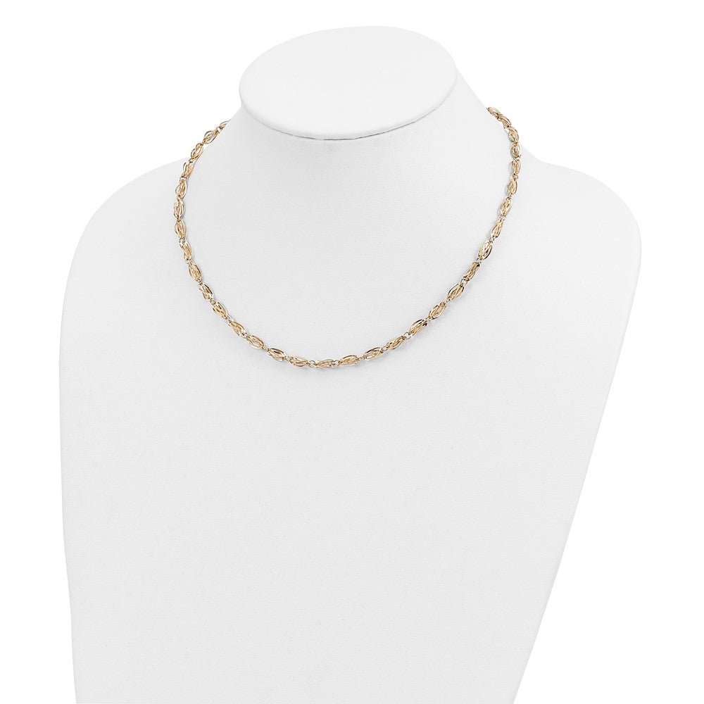 Buy 14K Elegant Link Necklace - Stylish Design, Affordable Luxury, 18" Length