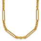 Exclusive 14K Gold Fancy Link Toggle Necklace - 18