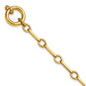 Shop Stylish 14K Gold Polished Long Link Bracelet - 7.75 Inches, Luxury Design-1