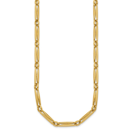 Shop Exclusive 14K Gold Polished 5mm Fancy Necklace - Stylish 18-Inch Design