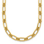 Shop 14K Gold Polished Oval & Circle Link Necklace - Stylish 18 Length-1