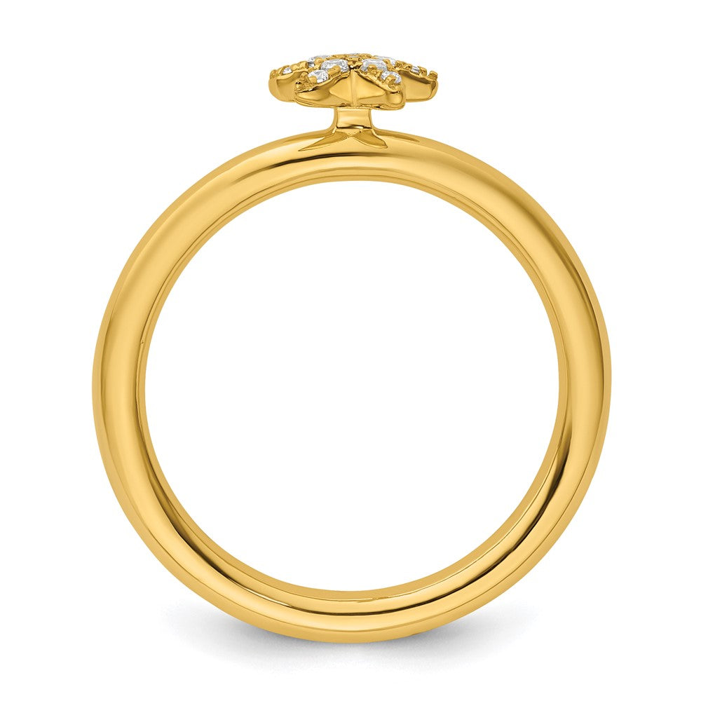 Buy Stylish 14K Diamond Starfish Stackable Ring - Affordable Luxury Accessory