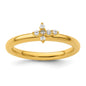 Buy Exclusive 14K Diamond Cross Ring - Stylish Stackable Expressions, Affordable Price-1