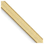 Buy 14K Gold 3mm Silky Herringbone Necklace - Stylish Luxury Accessory-4