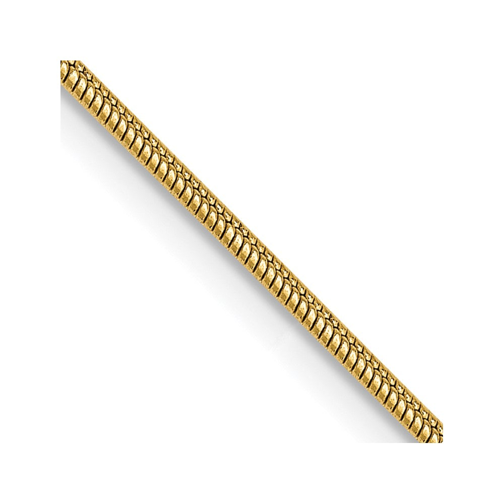 Buy Stylish 14K Gold 20-Inch Snake Chain, 1.1mm - Luxury Lobster Clasp