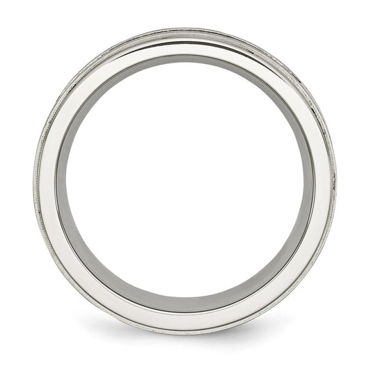 Buy Exclusive 9mm Black IP-Plated Band with 1/2 Carat Black Diamond Value