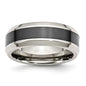 High-Quality Brushed Black Ceramic & Chiseled Stainless Steel Band - Stylish!-5