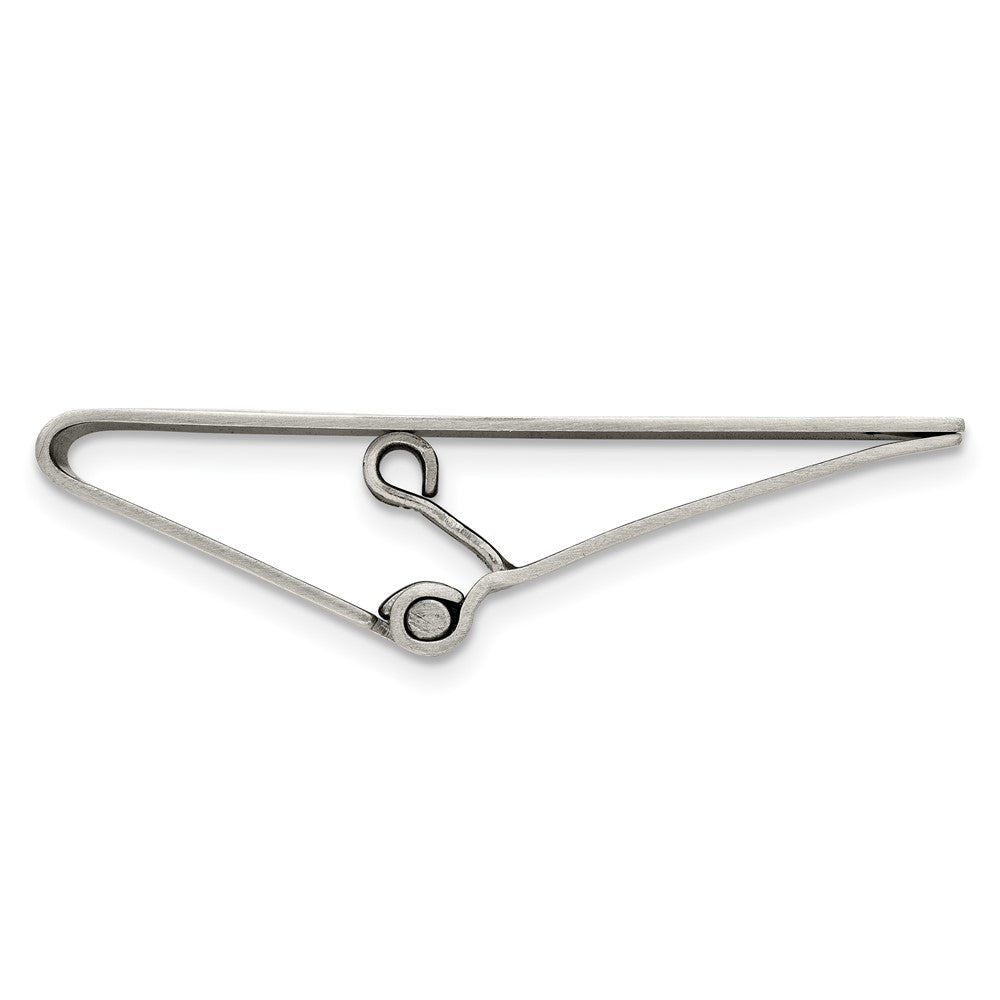 Buy Stylish Chisel Brushed Stainless Steel Money Clip with 0.03 Carat Diamond
