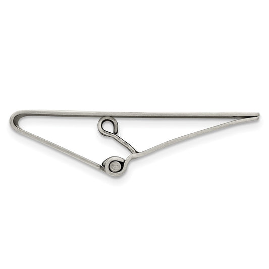 Buy Stylish Chisel Brushed Stainless Steel Money Clip with 0.03 Carat Diamond