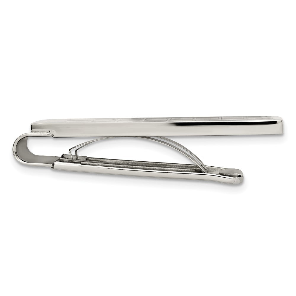 High-Quality Chisel Polished Stainless Steel Money Clip - Stylish Carbon Fiber Inlay