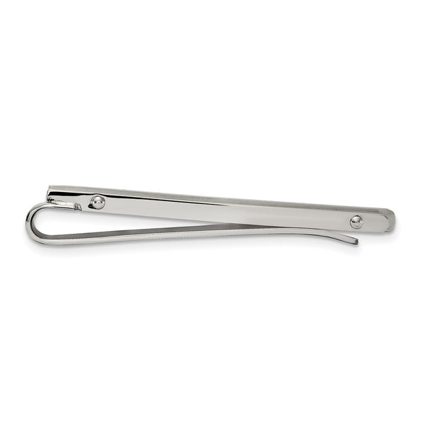 Chisel Brushed & Polished Stainless Steel Money Clip