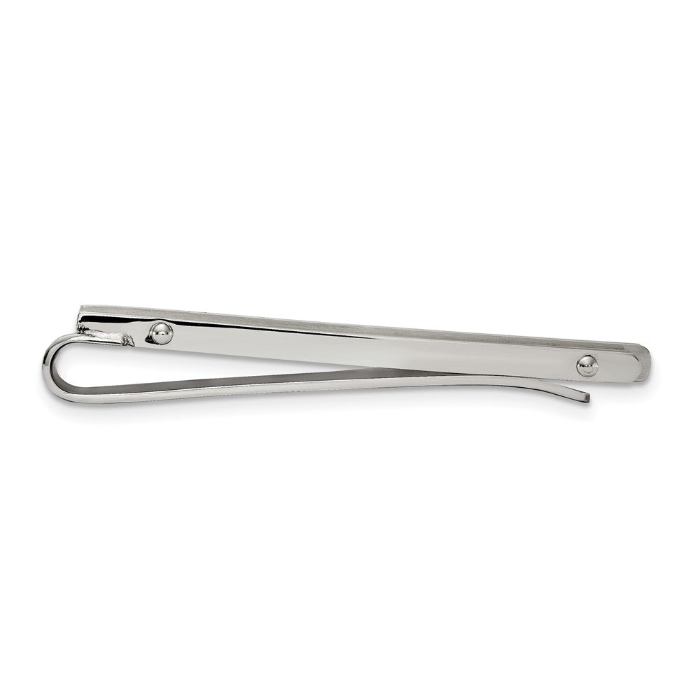 Buy Stylish Chisel Brushed & Polished Stainless Steel Money Clip - Affordable Value