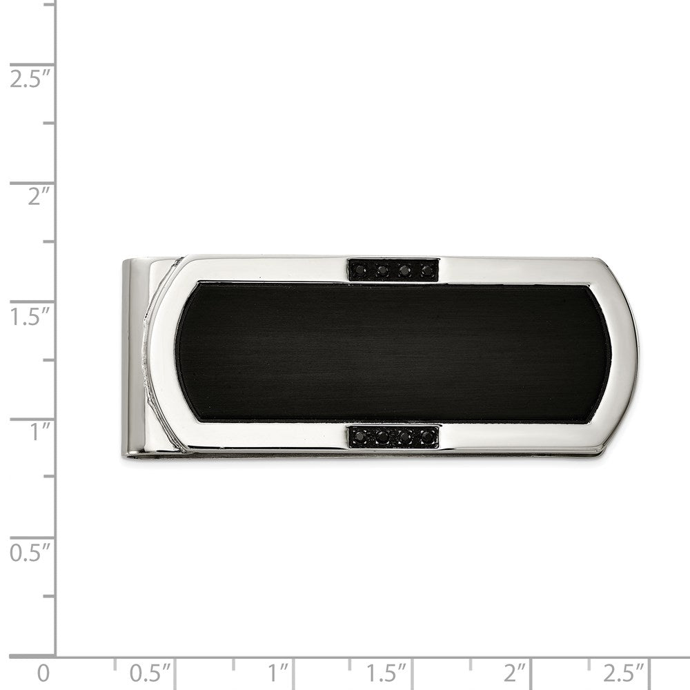 Buy Exclusive Chisel Stainless Steel Money Clip - Stylish Black IP-Plated Design