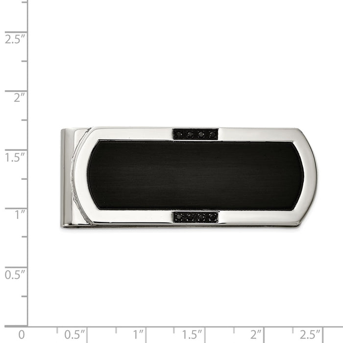 Buy Exclusive Chisel Stainless Steel Money Clip - Stylish Black IP-Plated Design-3