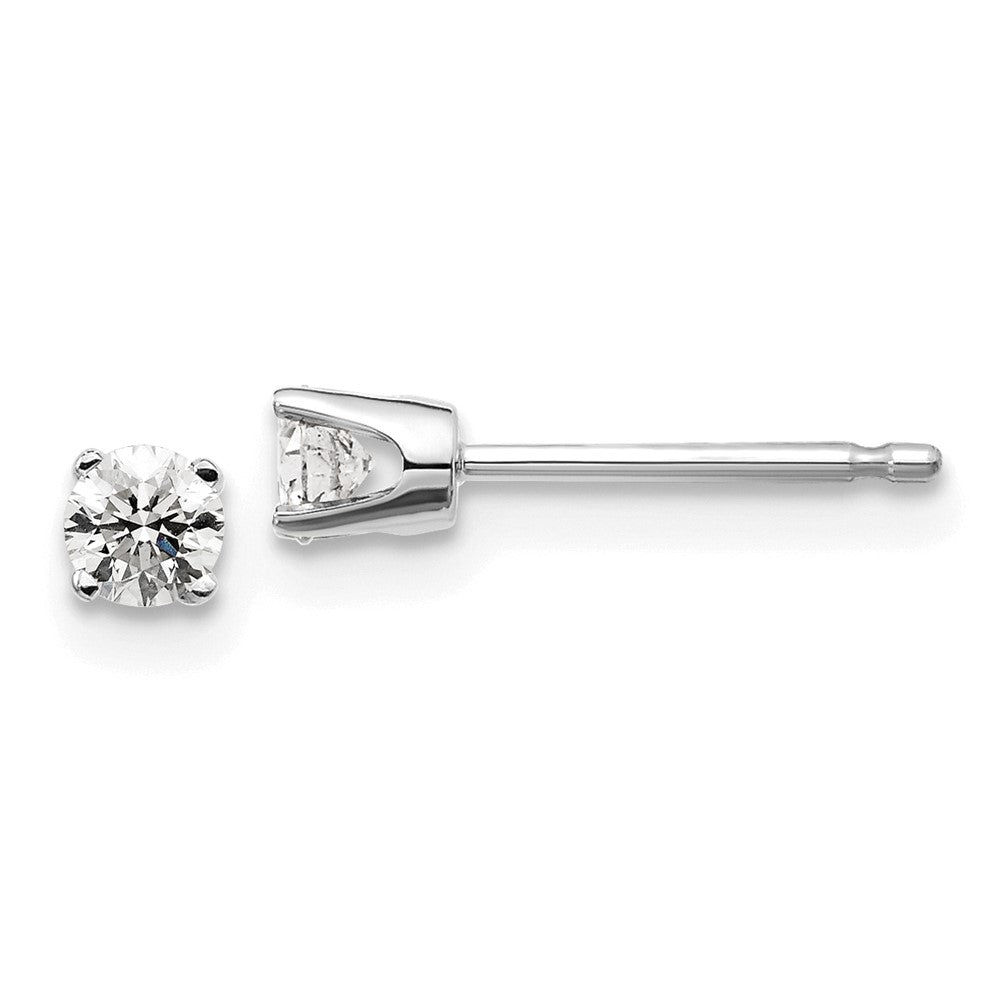 Buy Stylish 14K Gold 0.20ct Diamond Push-On Post Earrings - Luxury Value!