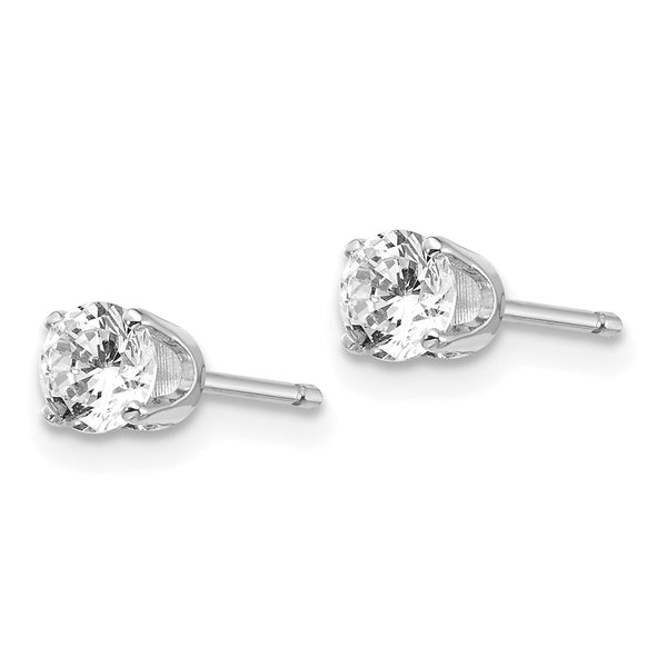14K Gold 0.50ct I2 K-L Diamond Push-On Post Earrings