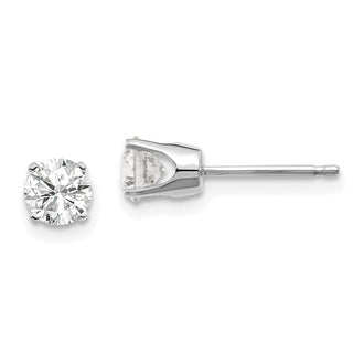 Shop Stylish 14K White Gold 0.75ct Diamond Stud Earrings - Exclusive Value!
