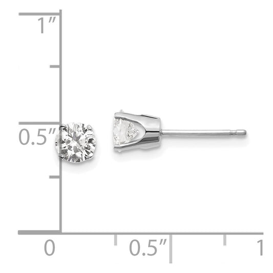 Buy Exclusive 14K White Gold .85ct I1 J-K Diamond Stud Earrings - Stylish Value!