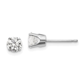 Buy Exclusive 14K White Gold .85ct I1 J-K Diamond Stud Earrings - Stylish Value!