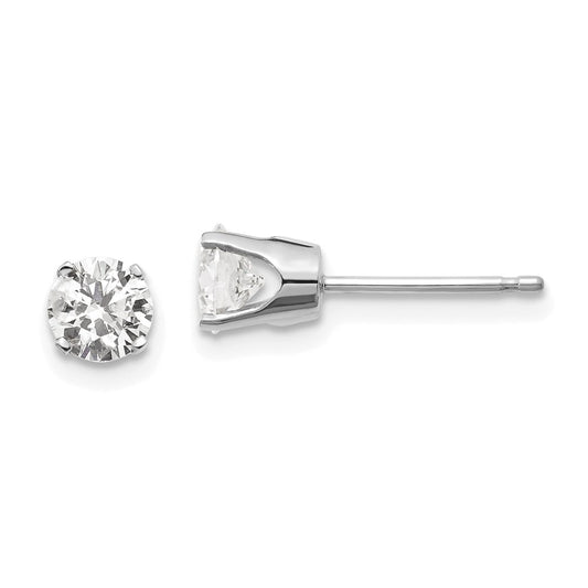Buy Exclusive 14K White Gold .85ct I1 J-K Diamond Stud Earrings - Stylish Value!