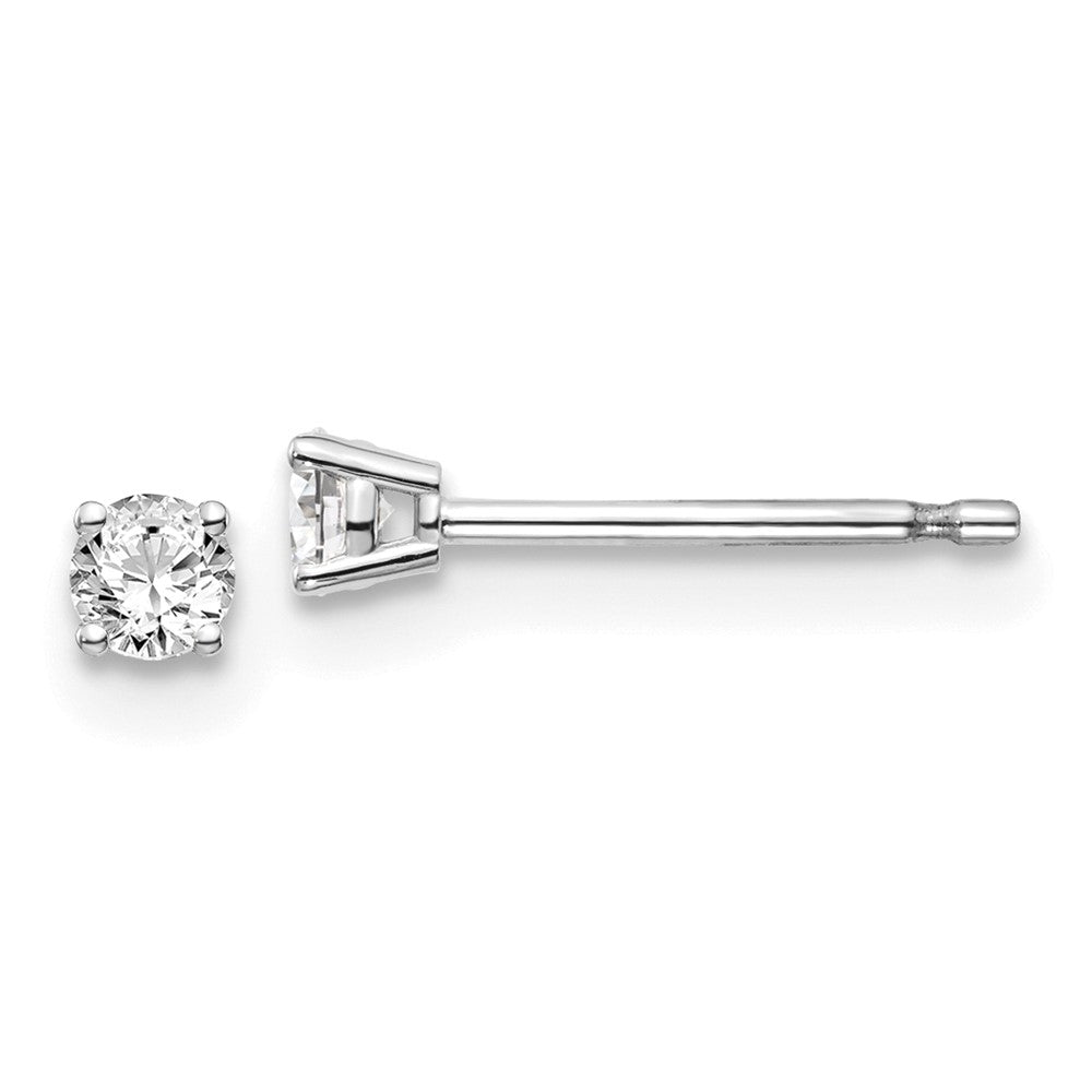 Shop Designer 14K Gold Push-On Post Stud Earrings, 0.15ct I1 J-K Diamonds, Stylish Value