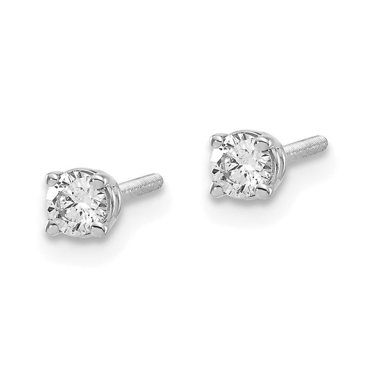 High-Quality 14K Gold 0.20ct Diamond Stud Earrings - Stylish & Affordable!