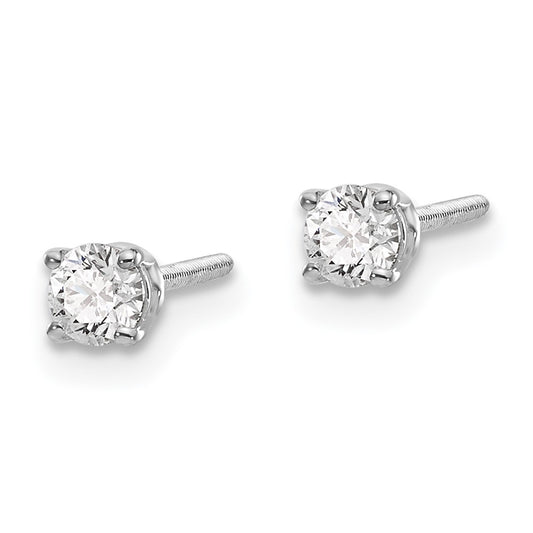Buy 14K Gold 0.25ct SI3 G-I Diamond Stud Earrings - Stylish & Affordable Luxury