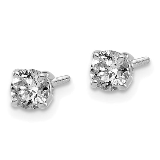 Buy Exclusive 14K Gold .60ct SI3 G-I Diamond Stud Earrings - Stylish Value!