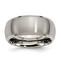 Buy Stylish 10mm Titanium Beveled Edge Band - High-Quality Satin Finish-11