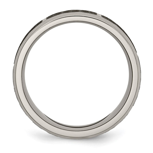 Buy Exclusive 8mm Celtic Laser-Engraved Band in Brushed Titanium - Stylish Value