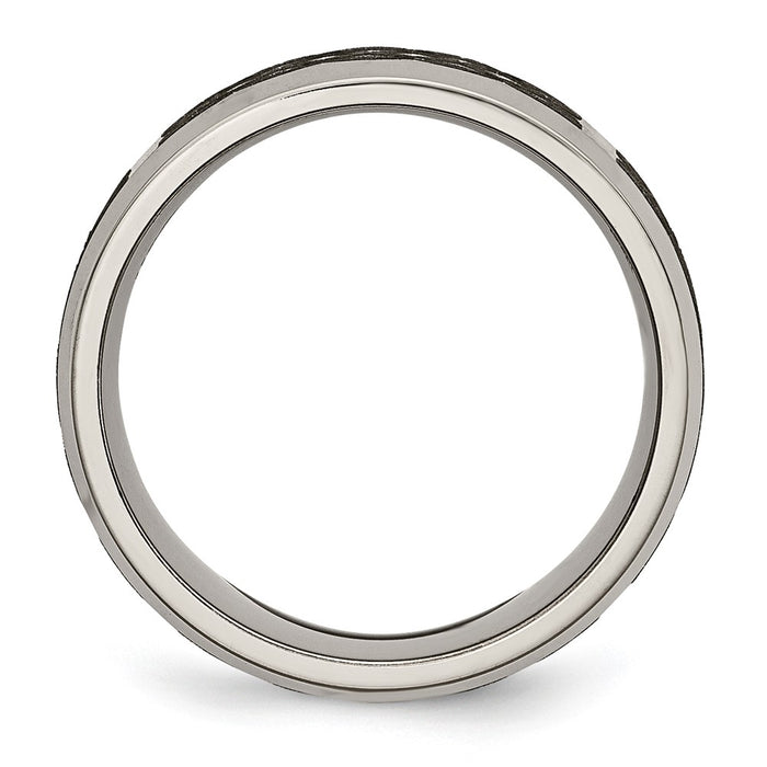Buy Stylish Celtic Laser-Engraved 8mm Titanium Band | Affordable Luxury Design-2
