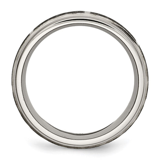 Buy Stylish 8mm Celtic Laser-Engraved Titanium Band | High-Quality Design