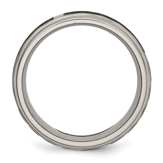 High-Quality Celtic Laser-Engraved 8mm Titanium Band | Stylish & Affordable