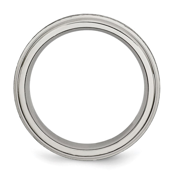 Chisel 6mm Titanium Grooved Edge Band