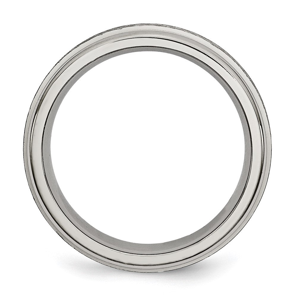 Buy Affordable Chisel 6mm Titanium Grooved Edge Band - Stylish Brushed Finish