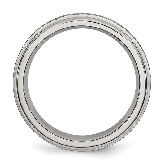 Buy Affordable Chisel 6mm Titanium Grooved Edge Band - Stylish Brushed Finish