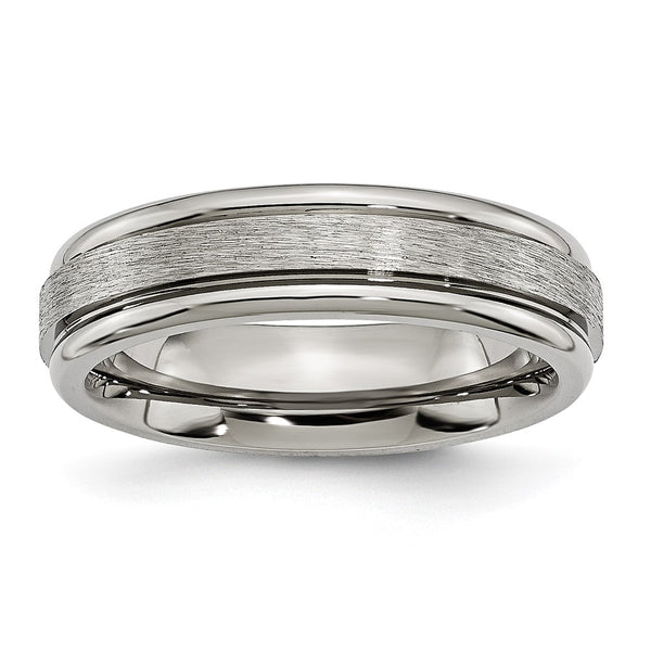Chisel 6mm Titanium Grooved Edge Band