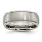 High-Quality Brushed Titanium Chisel 8mm Band - Stylish & Affordable Price-1
