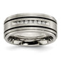 Buy Exclusive 9mm Titanium Band with 1/4 Carat Diamond Accent - Stylish Finish-9