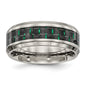 High-Quality 8mm Titanium Chisel Band with Carbon Fiber Inlay | Stylish Value-7