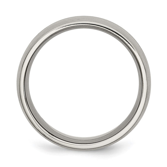 Buy Stylish 10mm Chisel Titanium Grooved Band - High-Quality Finish & Value