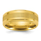 High-Quality 8mm Chisel Titanium Band, Polished Yellow IP-Plating - Stylish Value!-10
