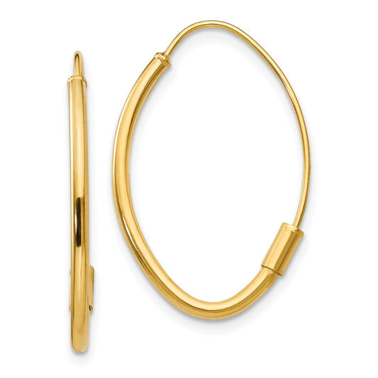 High-Quality 14K Gold Wire Threader Earrings - Stylish & Affordable Luxury!