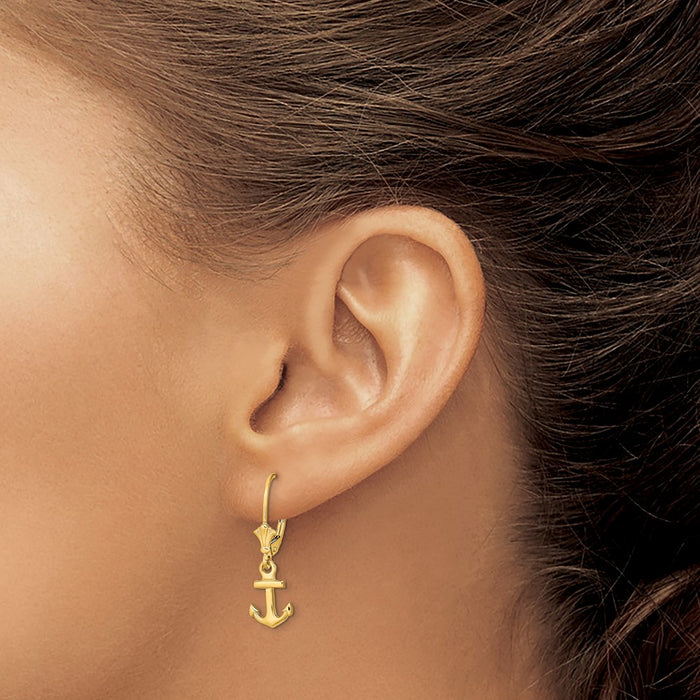 High-Quality 14K Gold Conch Shell Earrings | Stylish & Affordable Jewelry-3