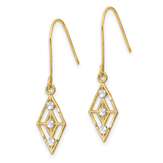 Exclusive 14K Gold Diamond-Cut Small Earrings | Stylish & Affordable Jewelry