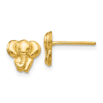 Shop Stylish 14K Gold Elephant Earrings - Exclusive Design, Lightweight & Elegant