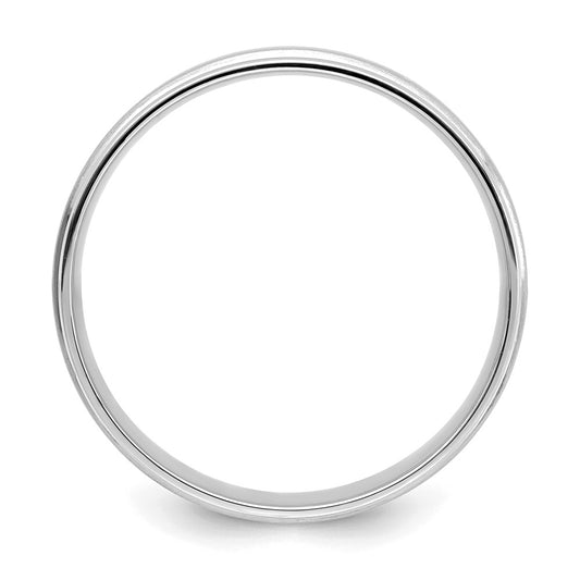 Shop Stylish 14K White Gold 6mm Heavyweight Comfort Fit Wedding Band