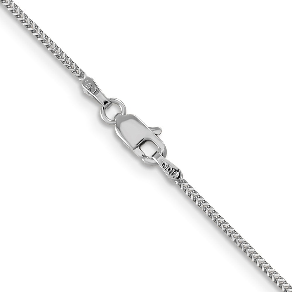 Exclusive 30-Inch .9mm 14K White Gold Franco Chain - Stylish & Affordable!